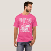 T-shirt Drumming Pour Jésus (Devant entier)