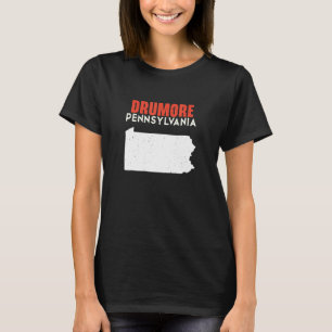 T-shirt Drumore Pennsylvanie USA State America Travel