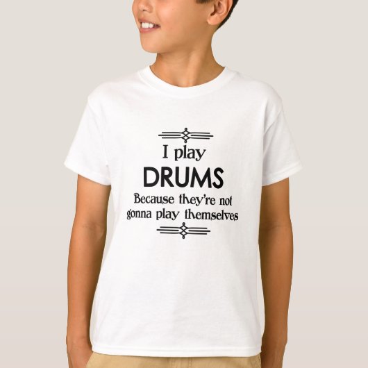 T-shirt Drums (Devant)