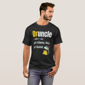 T-shirt Druncle Comme Un Oncle Normal Seulement Drunker Dr (Devant entier)