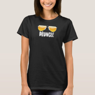 T-shirt Druncle Drunk Uncle mignon Artisanat Boissons de b