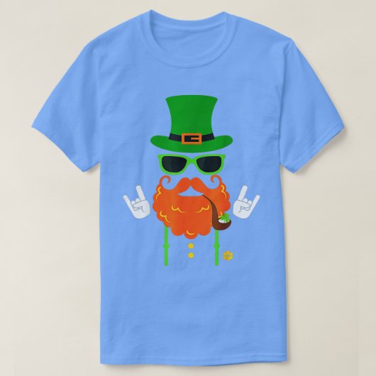 T-shirt Drunk As A Leprechaun With Beer Glass St Patrick F (Design devant)