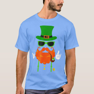 T-shirt Drunk As A Leprechaun With Beer Glass St Patrick F