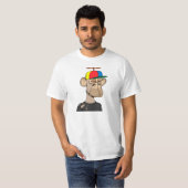 T-shirt drunk bored monkey avatar (Devant entier)