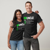 T-shirt Drunker Comme Un Oncle Normal Seulement Drunker Ir (Unisexe)