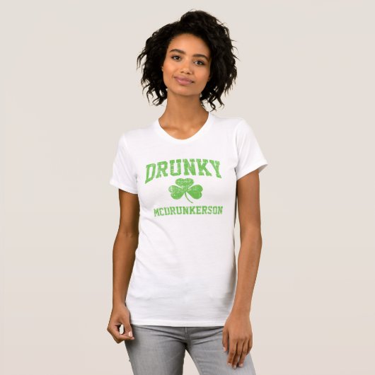 T-shirt Drunky McDrunk (Devant entier)