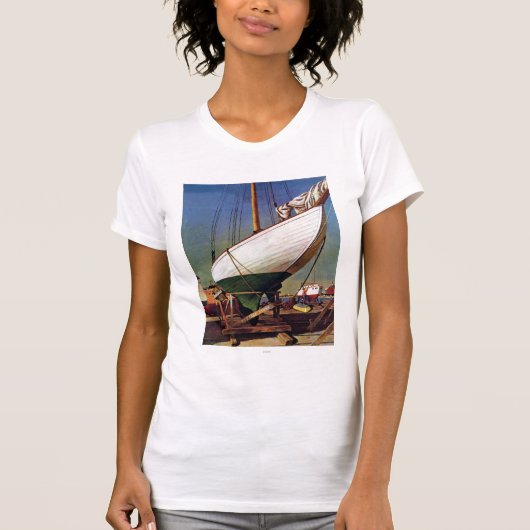 T-shirt Dry Dock par John Atherton (Devant)