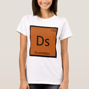 T-shirt Ds - Darmstadtium Symbole du tableau périodique ch