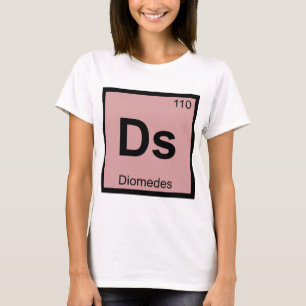 T-shirt Ds - Diomède Tableau Périodique de Chimie Grecque
