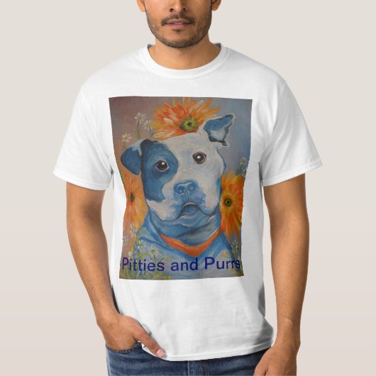 T-shirt DSC00499, Pitties et ronronnements (Devant)