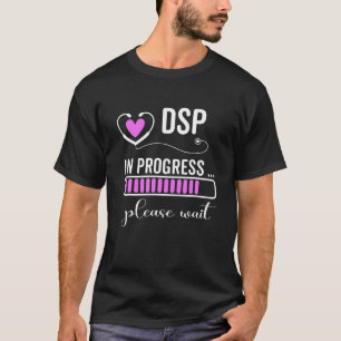 T-shirt DSP En Cours Veuillez Attendre Le Futur DSP Funny