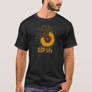 T-shirt Dsp Life Sunflower Nurse Week Fleurs Femmes