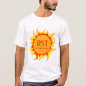 T-shirt DST en permanence - Heure d'été (Devant)