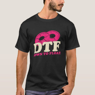 T-shirt DTF Descendre Pour Flotter Vêtement T Chemise