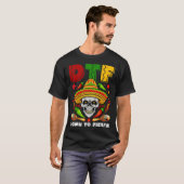 T-shirt DTF Down To Fiesta Mexicaine Calaca Sombrero Cinco (Devant entier)