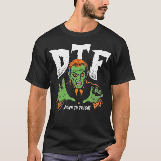 T-shirt DTF vers le bas vers la droite