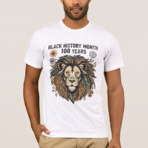 T-Shirt du 100e anniversaire du Mois de l'histoire