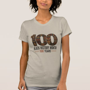 T-Shirt du 100e anniversaire du Mois de l'histoire