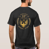 T-shirt du 10e anniversaire de la Garde impériale  (Dos)