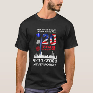 T-shirt du 20e anniversaire du 9/11
