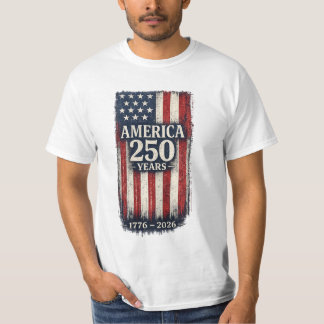T-shirt du 250e anniversaire patriotique des États