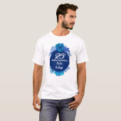 T-shirt du 25e anniversaire du Mariage (Devant entier)