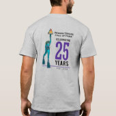 T-shirt du 25e anniversaire WDHOF® pour hommes - g (Dos)