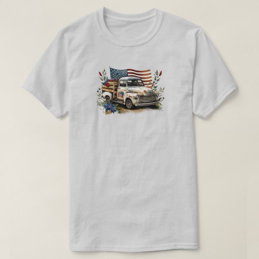 T-Shirt du 4 juillet (Design devant)