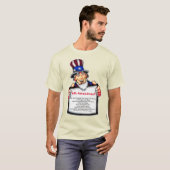 T-shirt du 4e amendement (Devant entier)
