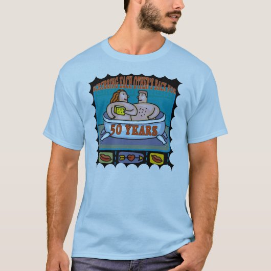 T-shirt du 50e anniversaire du Mariage (Devant)
