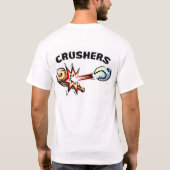 T-shirt du base-ball de broyeurs (Dos)