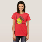 T-shirt du base-ball de Fastpitch (Devant entier)