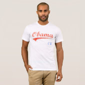 T-shirt du base-ball d'Obama (Devant entier)