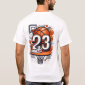 T-shirt du basket-ball numéro 23 (Dos)