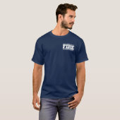 T-shirt du bataillon 4 du service d'incendie de Lo (Devant entier)