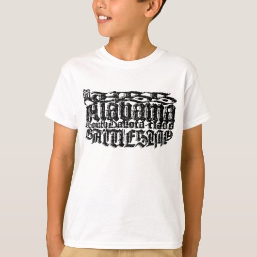 T-shirt du Bataillon Alabama (Devant)