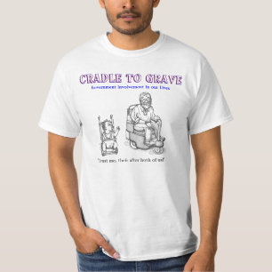 T-shirt Du berceau au tombeau