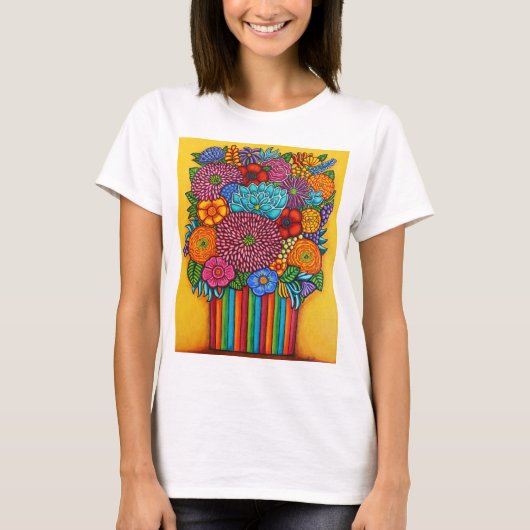 T-shirt du bouquet de célébration (Devant)