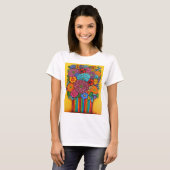 T-shirt du bouquet de célébration (Devant entier)
