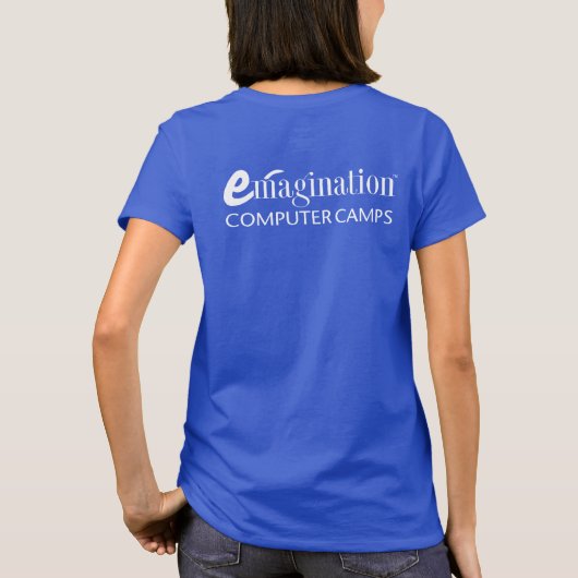 T-shirt du campeur des femmes (Dos)
