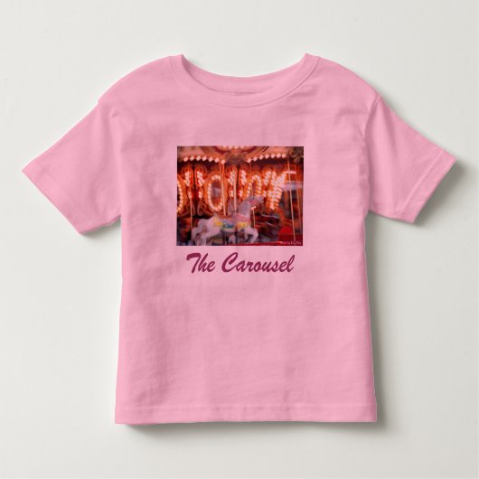 T-shirt du Carrousel de Toddler (Devant)