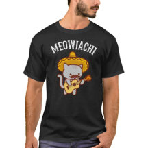 T-shirt du chat des hommes - MEOWIACHI