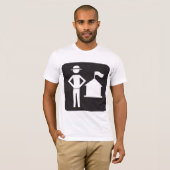 T-shirt du chef scout Mens (Devant entier)