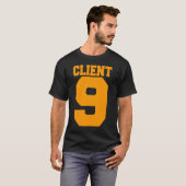 T-shirt du client 9 (Devant entier)