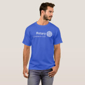 T-shirt du club Rotary Est d'Indianapolis (noir) (Devant entier)
