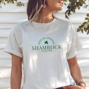T-shirt du Club Shamrock officiel, minimaliste
