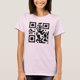 T-shirt du code QR "Call me"