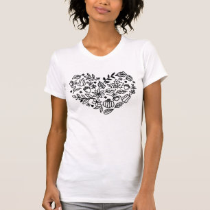 T-shirt du Coeur Automne