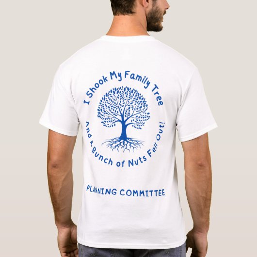 T-shirt du comité de planification - Hommes (Dos)