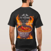 T-shirt du concours de chili 2025 (Dos)